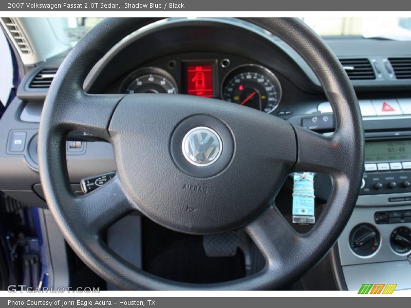 Shadow Blue / Black 2007 Volkswagen Passat 2.0T Sedan