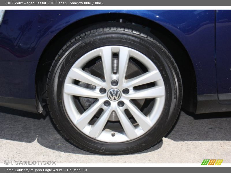 Shadow Blue / Black 2007 Volkswagen Passat 2.0T Sedan
