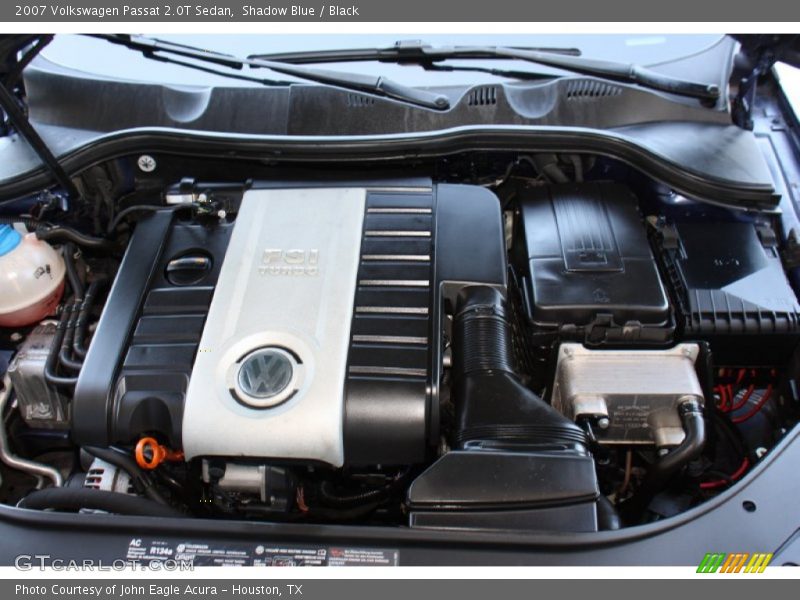 Shadow Blue / Black 2007 Volkswagen Passat 2.0T Sedan