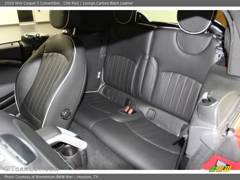 Rear Seat of 2009 Cooper S Convertible