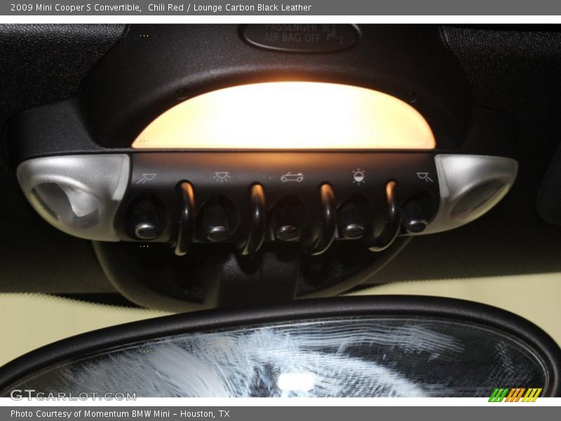 Chili Red / Lounge Carbon Black Leather 2009 Mini Cooper S Convertible