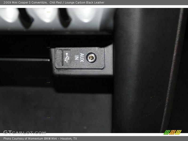 Chili Red / Lounge Carbon Black Leather 2009 Mini Cooper S Convertible