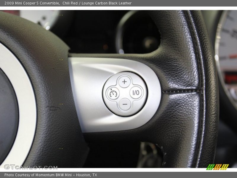 Controls of 2009 Cooper S Convertible