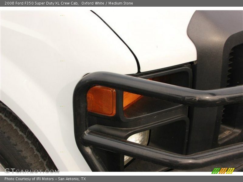 Oxford White / Medium Stone 2008 Ford F350 Super Duty XL Crew Cab
