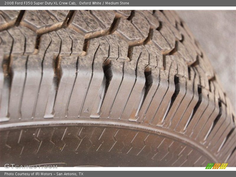 Oxford White / Medium Stone 2008 Ford F350 Super Duty XL Crew Cab