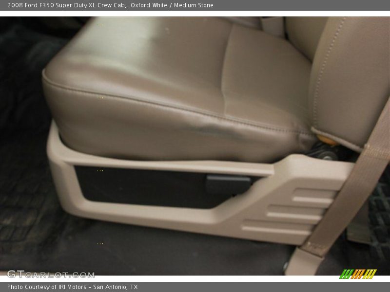 Oxford White / Medium Stone 2008 Ford F350 Super Duty XL Crew Cab