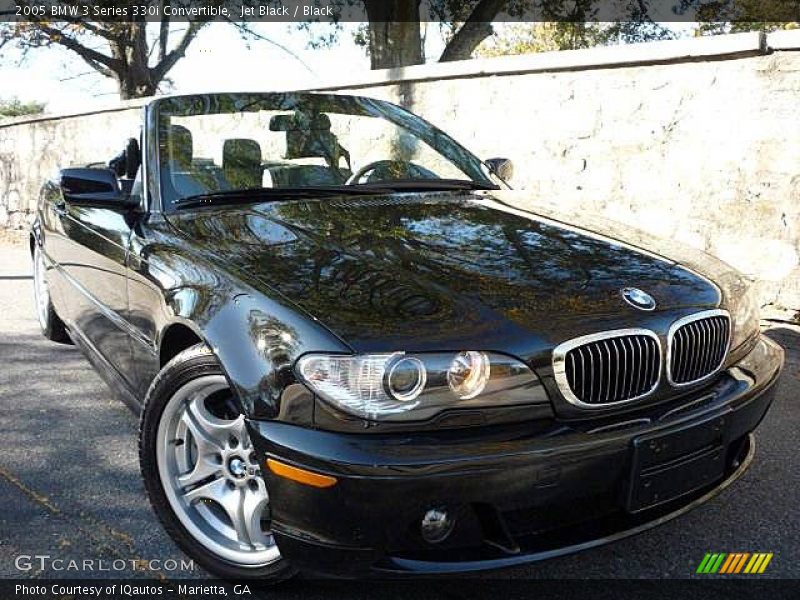 Jet Black / Black 2005 BMW 3 Series 330i Convertible