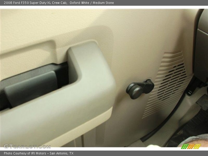 Oxford White / Medium Stone 2008 Ford F350 Super Duty XL Crew Cab