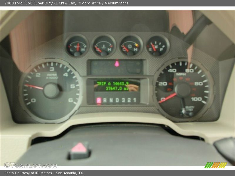  2008 F350 Super Duty XL Crew Cab XL Crew Cab Gauges