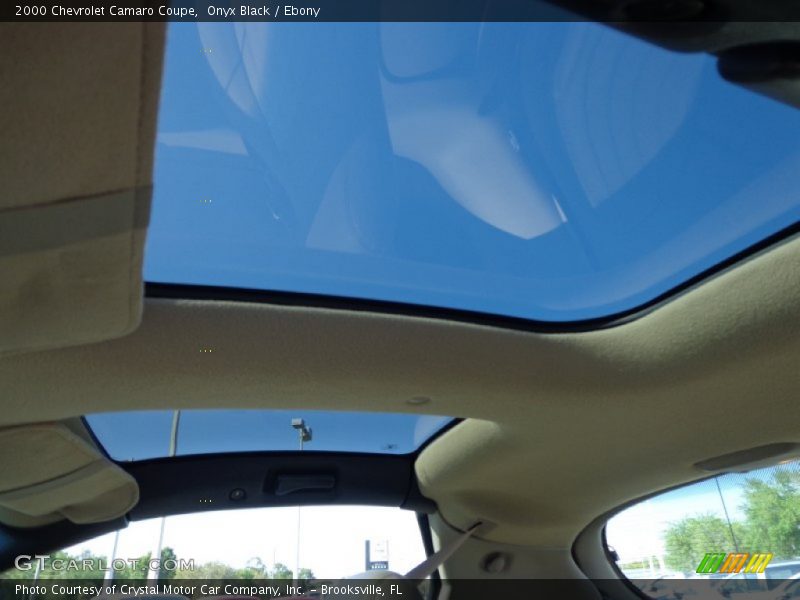 Onyx Black / Ebony 2000 Chevrolet Camaro Coupe