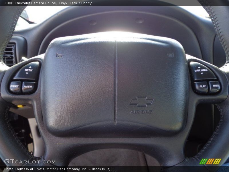 Onyx Black / Ebony 2000 Chevrolet Camaro Coupe