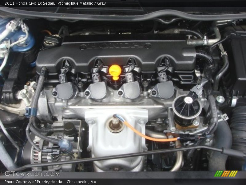  2011 Civic LX Sedan Engine - 1.8 Liter SOHC 16-Valve i-VTEC 4 Cylinder