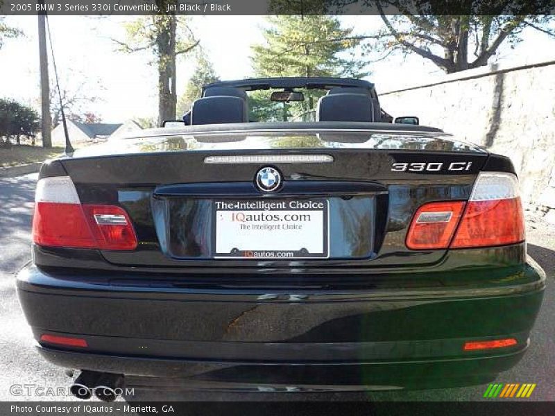 Jet Black / Black 2005 BMW 3 Series 330i Convertible