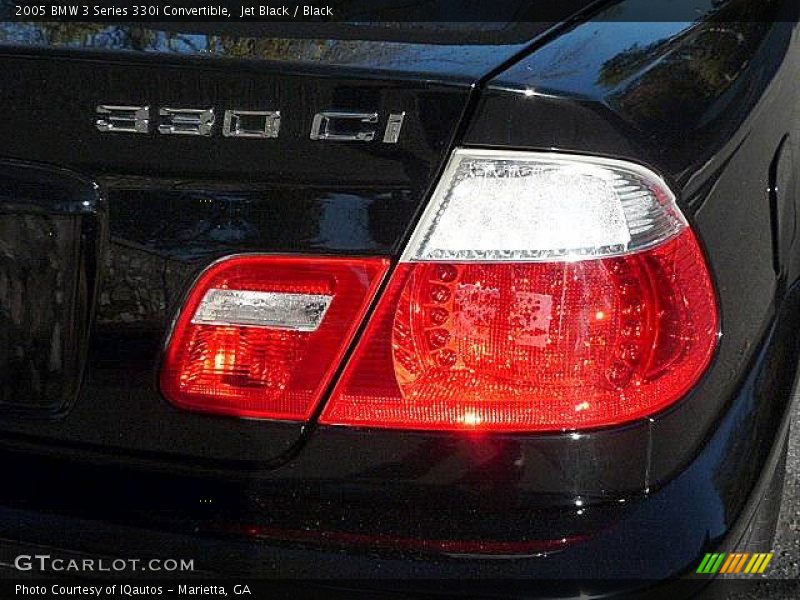 Jet Black / Black 2005 BMW 3 Series 330i Convertible