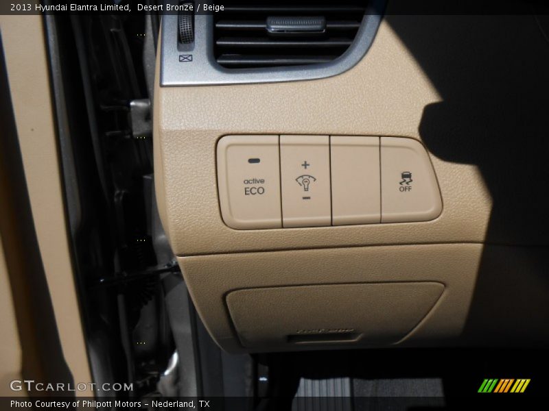 Desert Bronze / Beige 2013 Hyundai Elantra Limited