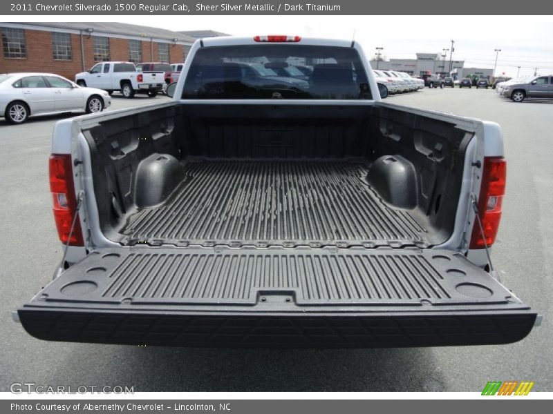 Sheer Silver Metallic / Dark Titanium 2011 Chevrolet Silverado 1500 Regular Cab