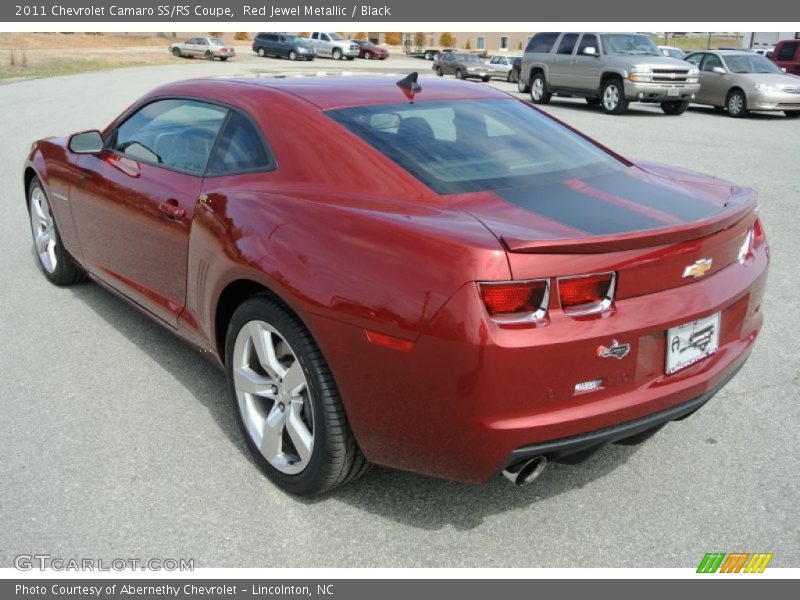 Red Jewel Metallic / Black 2011 Chevrolet Camaro SS/RS Coupe