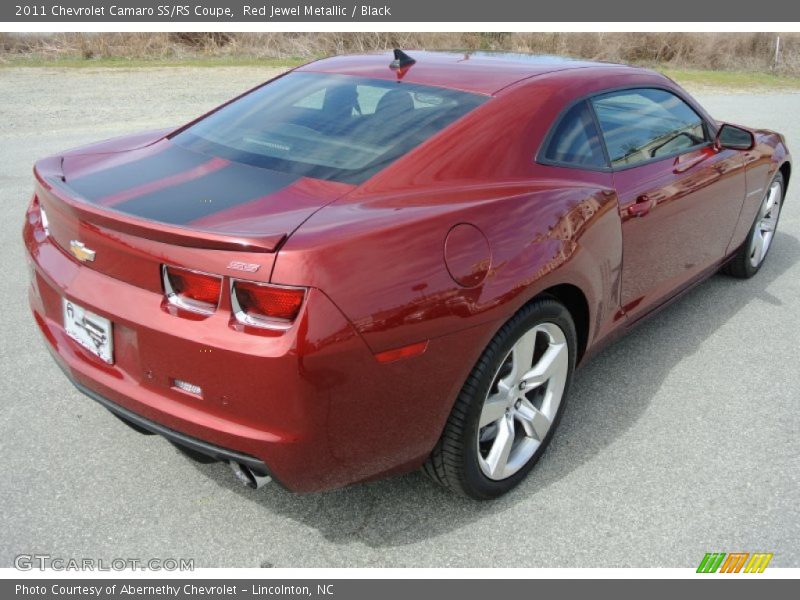 Red Jewel Metallic / Black 2011 Chevrolet Camaro SS/RS Coupe