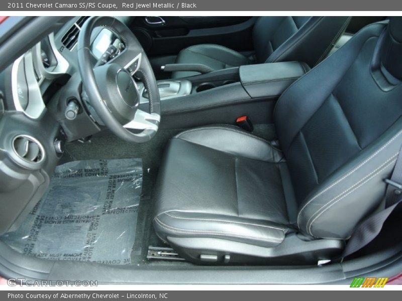 Red Jewel Metallic / Black 2011 Chevrolet Camaro SS/RS Coupe