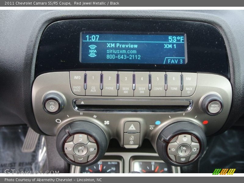 Audio System of 2011 Camaro SS/RS Coupe