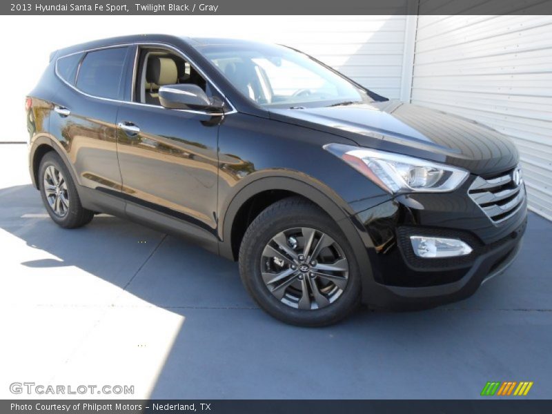 Twilight Black / Gray 2013 Hyundai Santa Fe Sport