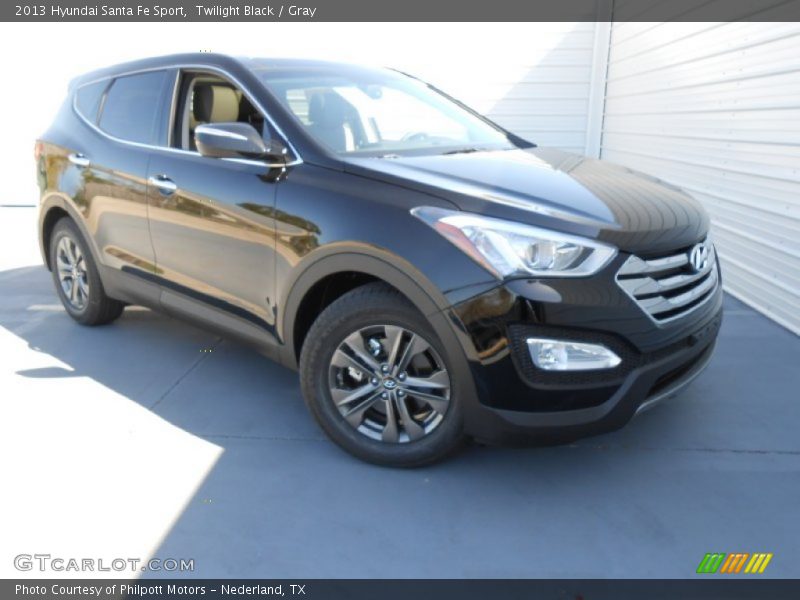 Twilight Black / Gray 2013 Hyundai Santa Fe Sport