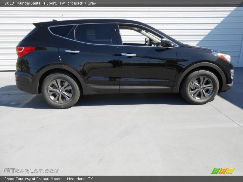 Twilight Black / Gray 2013 Hyundai Santa Fe Sport