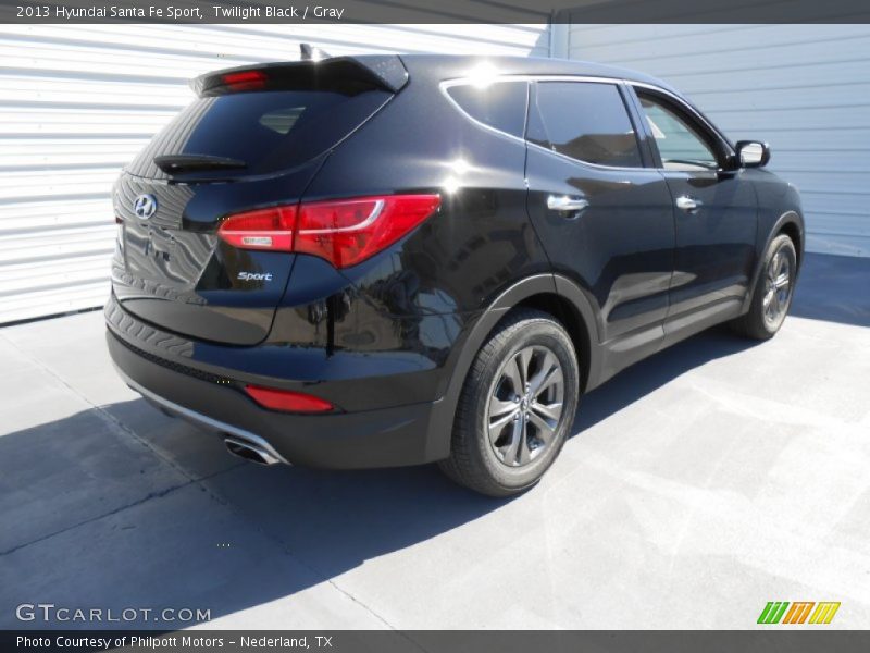 Twilight Black / Gray 2013 Hyundai Santa Fe Sport