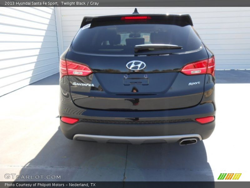 Twilight Black / Gray 2013 Hyundai Santa Fe Sport
