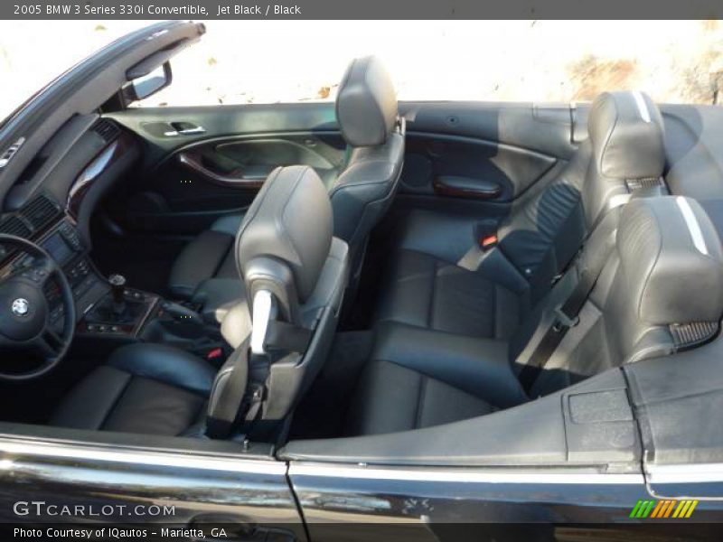 Jet Black / Black 2005 BMW 3 Series 330i Convertible