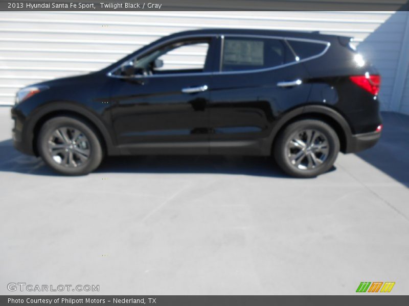 Twilight Black / Gray 2013 Hyundai Santa Fe Sport