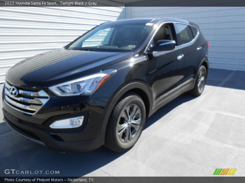 Twilight Black / Gray 2013 Hyundai Santa Fe Sport