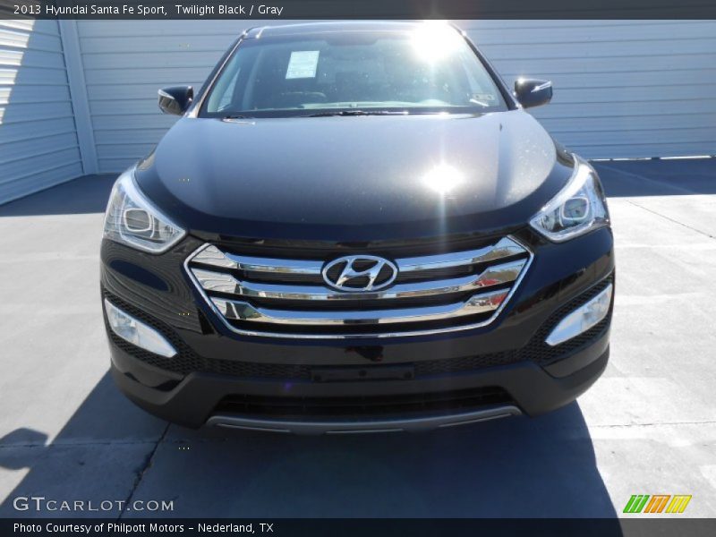 Twilight Black / Gray 2013 Hyundai Santa Fe Sport