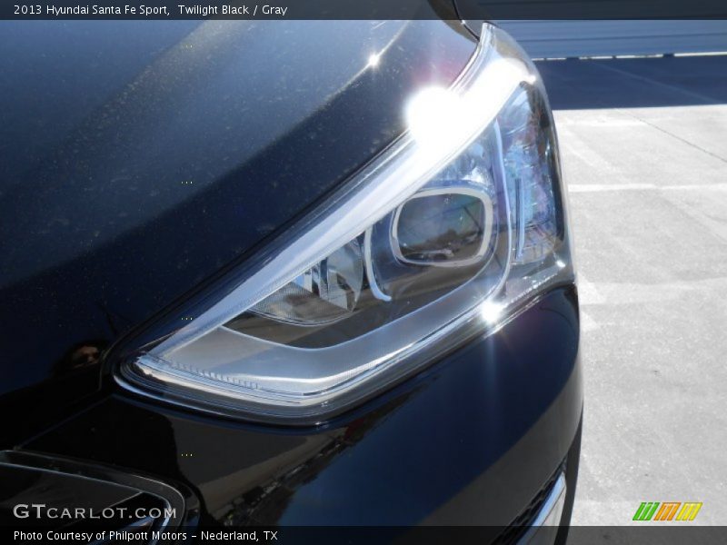 Twilight Black / Gray 2013 Hyundai Santa Fe Sport
