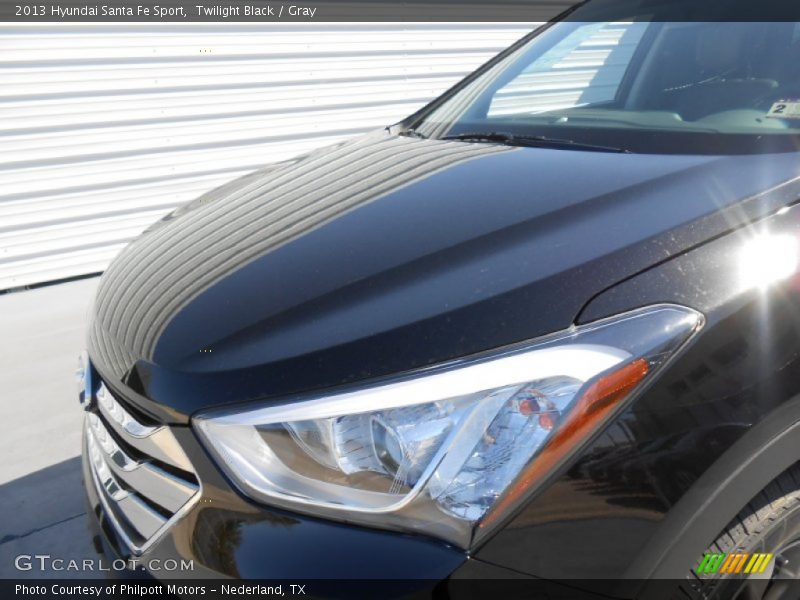 Twilight Black / Gray 2013 Hyundai Santa Fe Sport