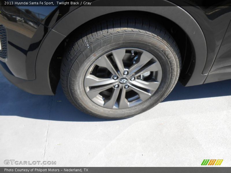Twilight Black / Gray 2013 Hyundai Santa Fe Sport