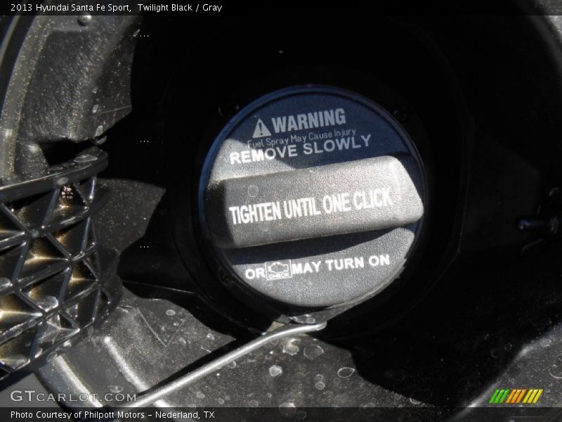 Twilight Black / Gray 2013 Hyundai Santa Fe Sport
