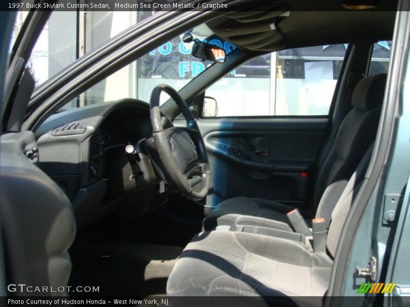 Medium Sea Green Metallic / Graphite 1997 Buick Skylark Custom Sedan