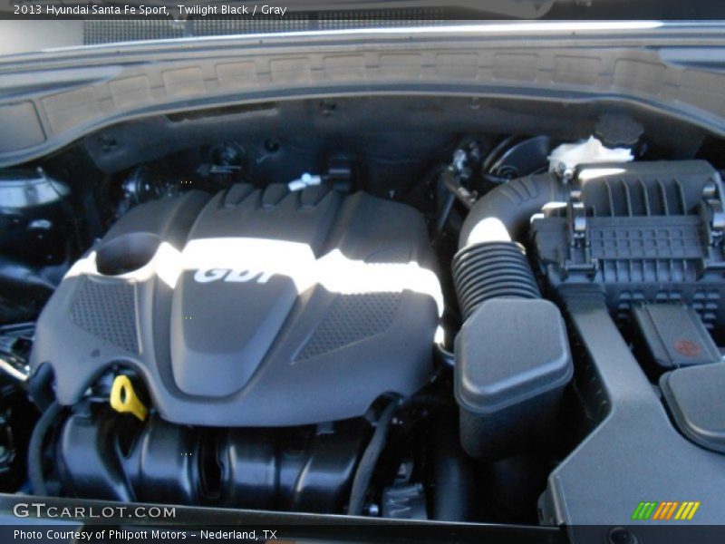 Twilight Black / Gray 2013 Hyundai Santa Fe Sport