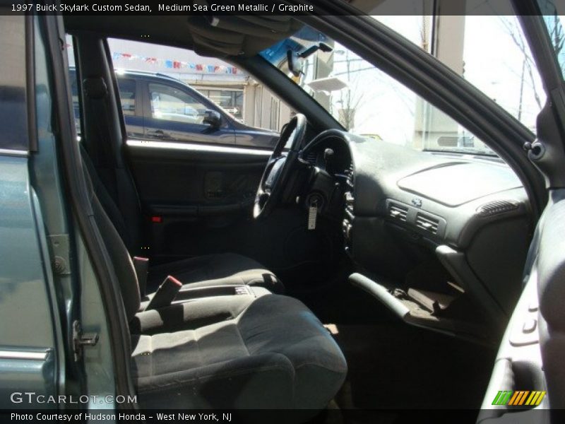 Medium Sea Green Metallic / Graphite 1997 Buick Skylark Custom Sedan
