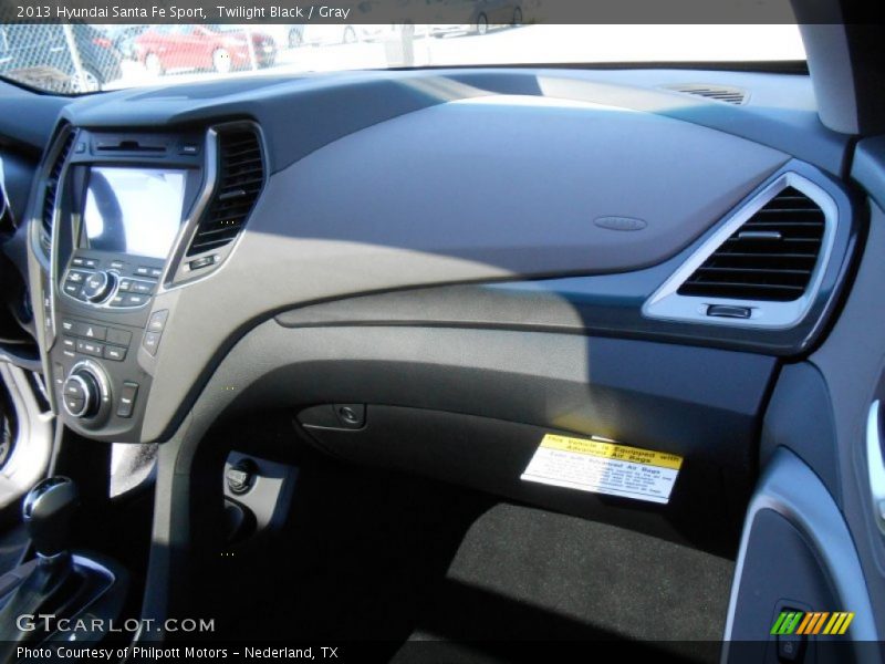 Twilight Black / Gray 2013 Hyundai Santa Fe Sport