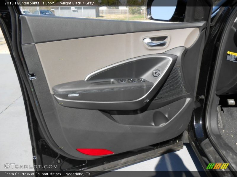 Twilight Black / Gray 2013 Hyundai Santa Fe Sport