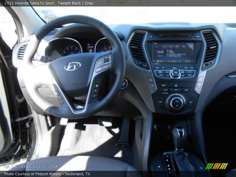 Twilight Black / Gray 2013 Hyundai Santa Fe Sport