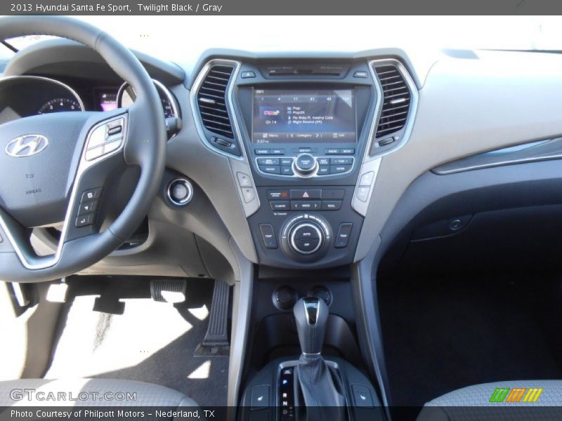 Twilight Black / Gray 2013 Hyundai Santa Fe Sport