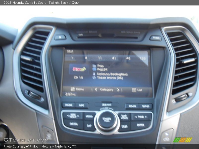 Twilight Black / Gray 2013 Hyundai Santa Fe Sport