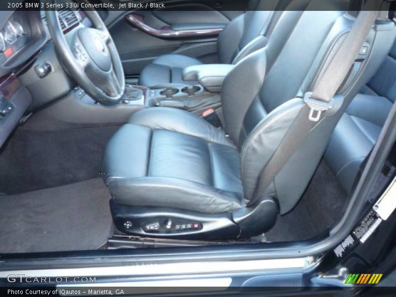Jet Black / Black 2005 BMW 3 Series 330i Convertible