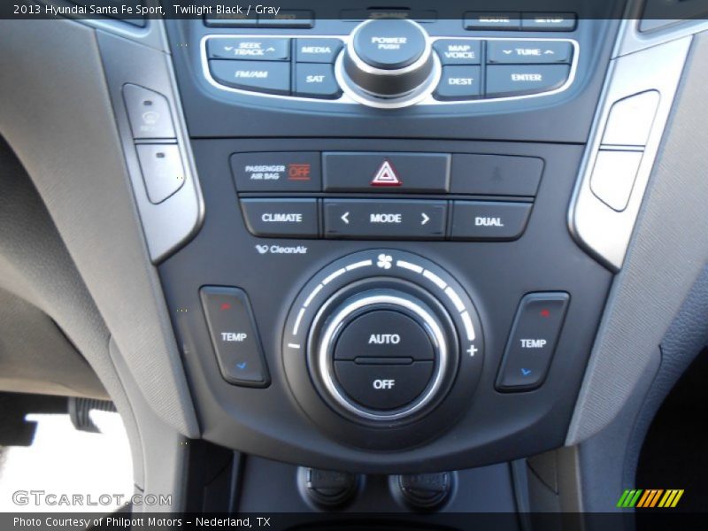 Twilight Black / Gray 2013 Hyundai Santa Fe Sport