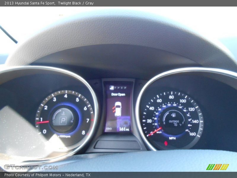 Twilight Black / Gray 2013 Hyundai Santa Fe Sport