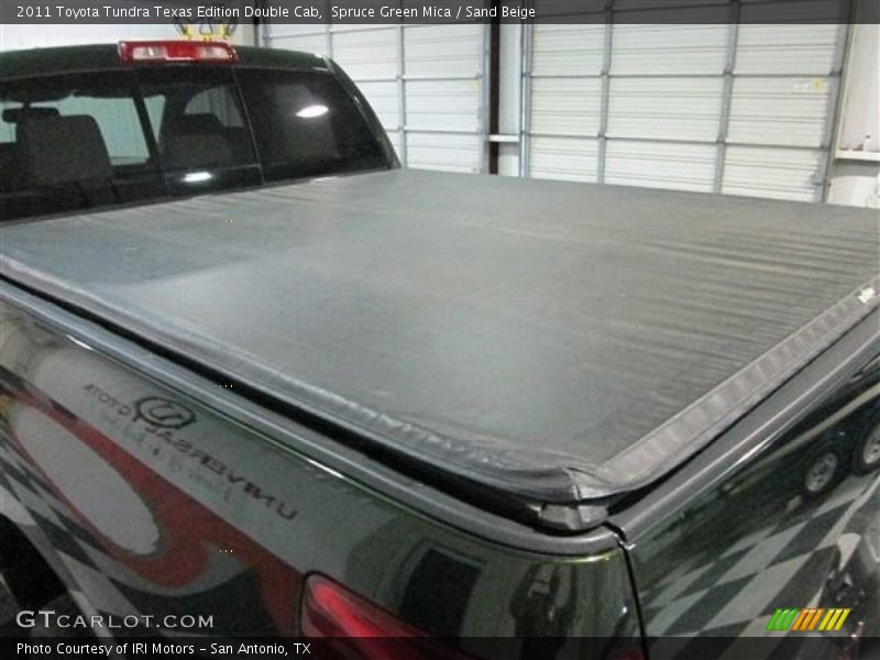 Spruce Green Mica / Sand Beige 2011 Toyota Tundra Texas Edition Double Cab
