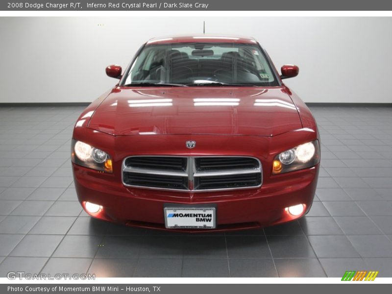 Inferno Red Crystal Pearl / Dark Slate Gray 2008 Dodge Charger R/T